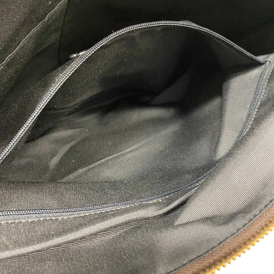 COACH Tote Bag F79609 leather Brown Signature Women Used Authentic