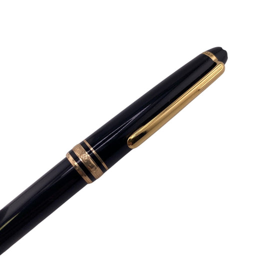 MONTBLANC fountain pen Gold Plated black Nib 14K/585 Meisterstck mens(Unisex) Used Authentic