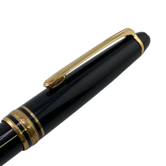 MONTBLANC fountain pen Gold Plated black Nib 14K Meisterstck mens(Unisex) Used Authentic