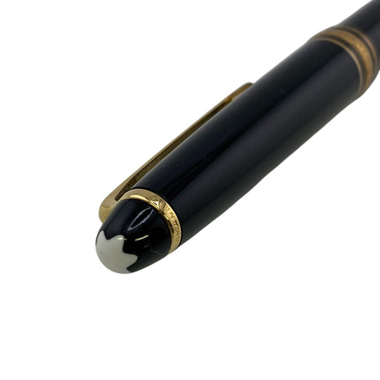 MONTBLANC fountain pen Gold Plated black Nib 14K Meisterstck mens(Unisex) Used Authentic