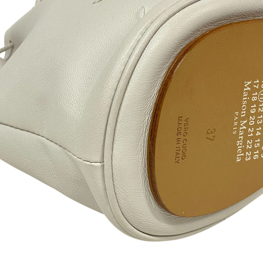 Maison Margiela Shoulder Bag S56WG0113 leather white TABI Women Used Authentic