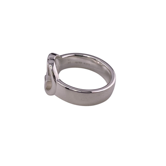 GUCCI Ring 190483-J8400 Silver925 Silver SilverBrit Interlocking G Women Used Authentic