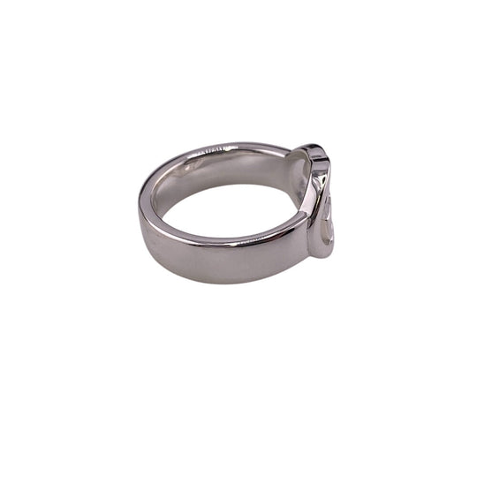 GUCCI Ring 190483-J8400 Silver925 Silver SilverBrit Interlocking G Women Used Authentic