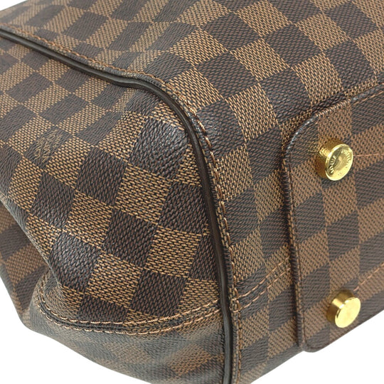 LOUIS VUITTON Tote Bag N41215 Damier Brown Damier Marley Bone PM Women Used Authentic