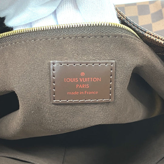 LOUIS VUITTON Tote Bag N41215 Damier Brown Damier Marley Bone PM Women Used Authentic