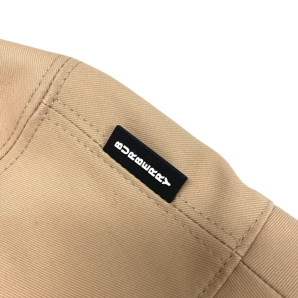 BURBERRY hat cotton beige Reversible Icon Stripe Vintage nova check Women(Unisex) Used Authentic