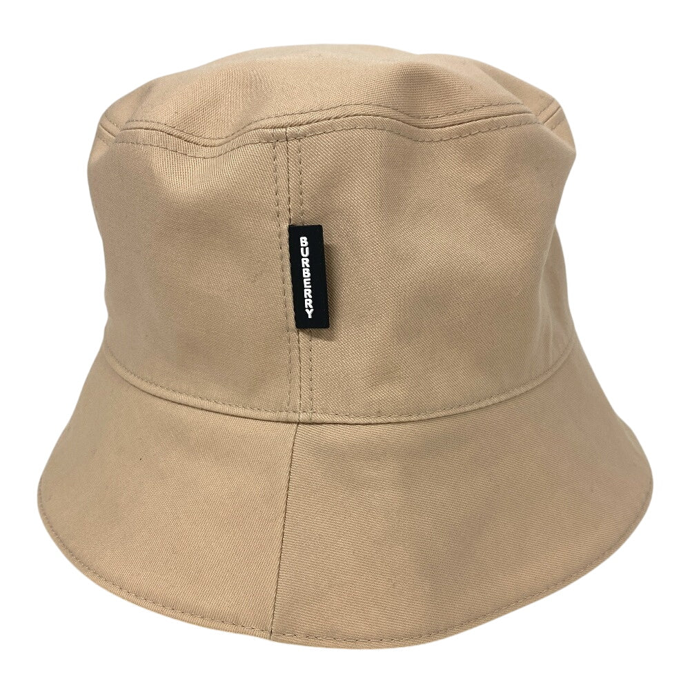 BURBERRY hat cotton beige Reversible Icon Stripe Vintage nova check Women(Unisex) Used Authentic