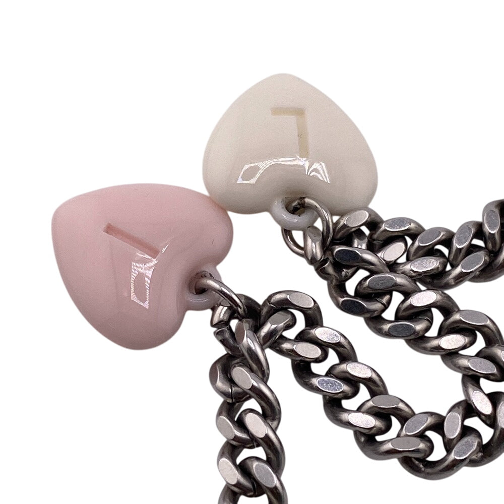 CELINE Necklace SLF1212 Silver Multi Women Used Authentic