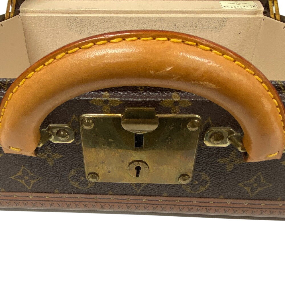 LOUIS VUITTON trunk M21424 leather Brown Monogram Cotoville 40 unisex(Unisex) Used Authentic