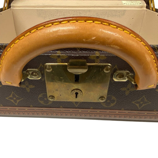 LOUIS VUITTON trunk M21424 leather Brown Monogram Cotoville 40 unisex(Unisex) Used Authentic