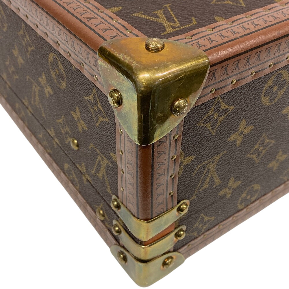 LOUIS VUITTON trunk M21424 leather Brown Monogram Cotoville 40 unisex(Unisex) Used Authentic