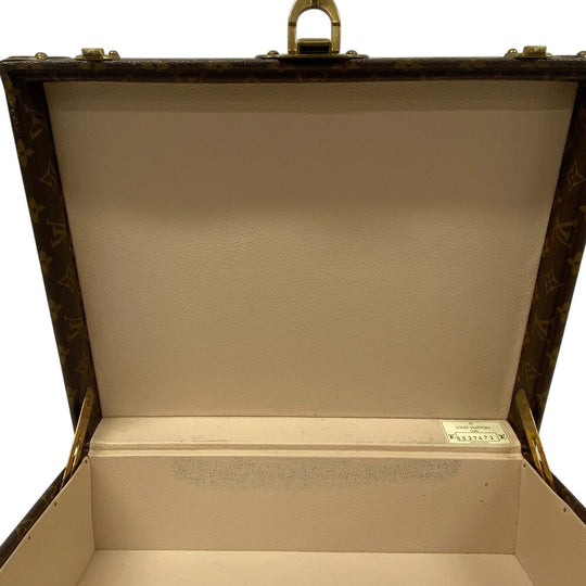 LOUIS VUITTON trunk M21424 leather Brown Monogram Cotoville 40 unisex(Unisex) Used Authentic