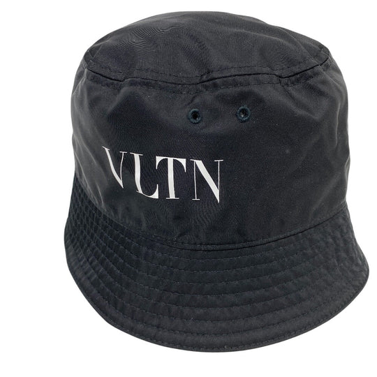 VALENTINO Other hats Nylon, Cotton black Women(Unisex) 58 Used Authentic