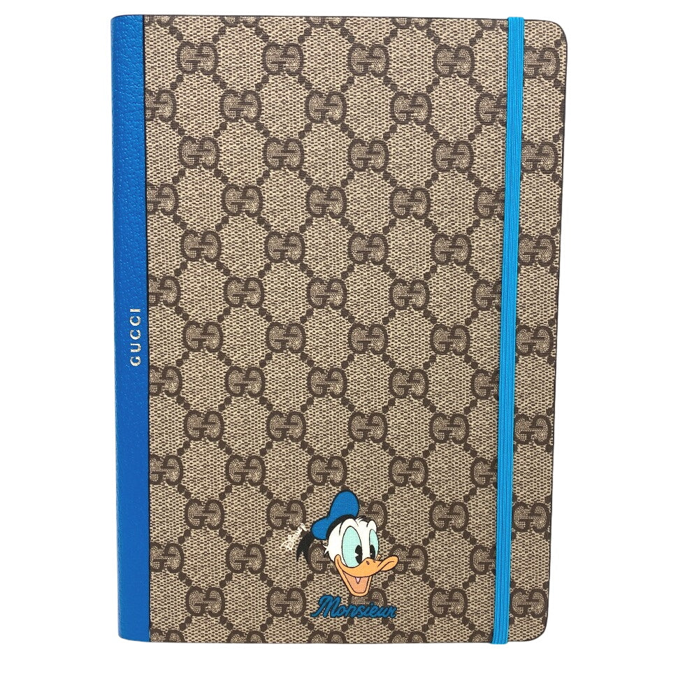 GUCCI Other stationery PVC beige Disney Note Paper GG Supreme Donald duck Women(Unisex) Used Authentic