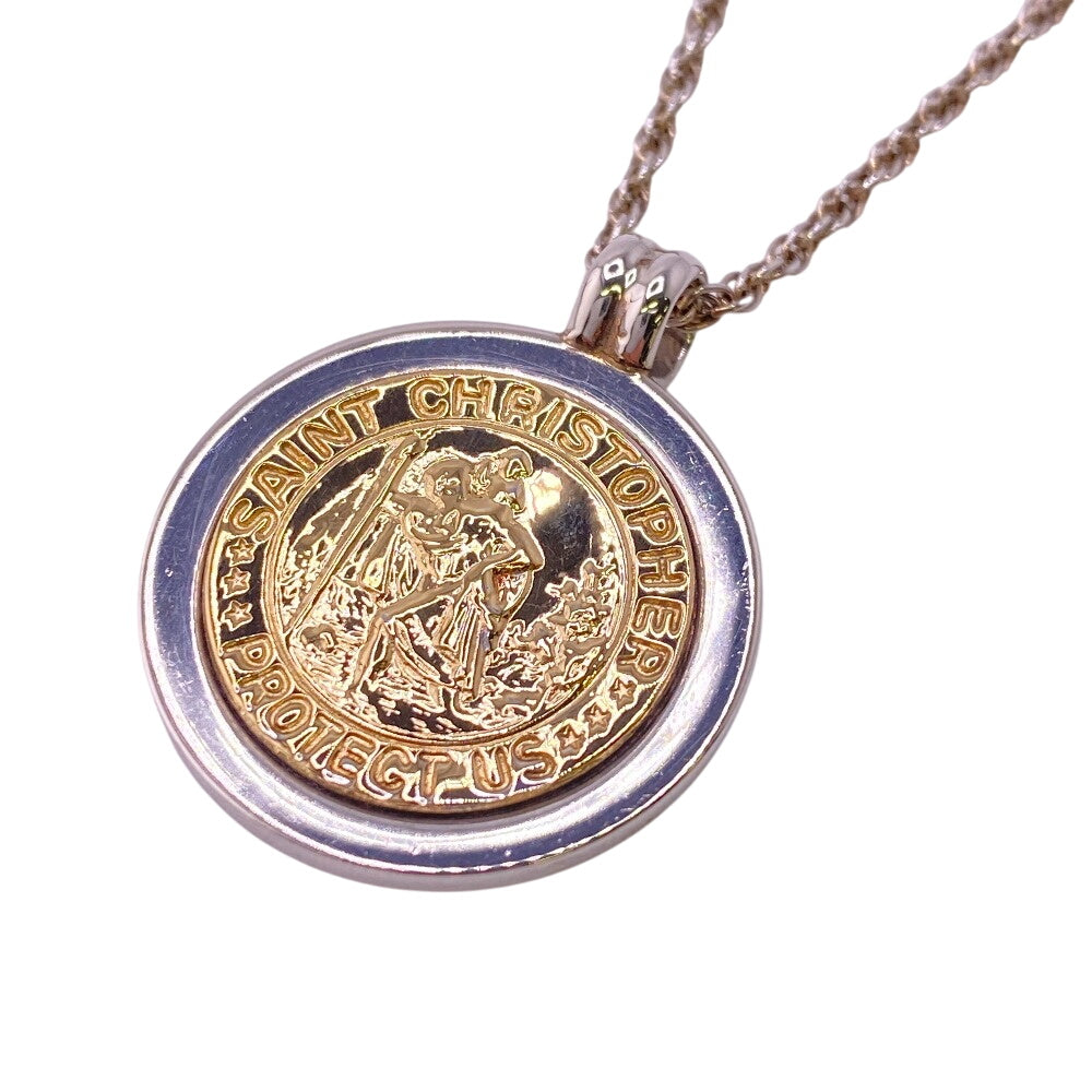 TIFFANY&Co. Necklace Silver925 Silver 925x750 St. Christopher unisex(Unisex) Used Authentic