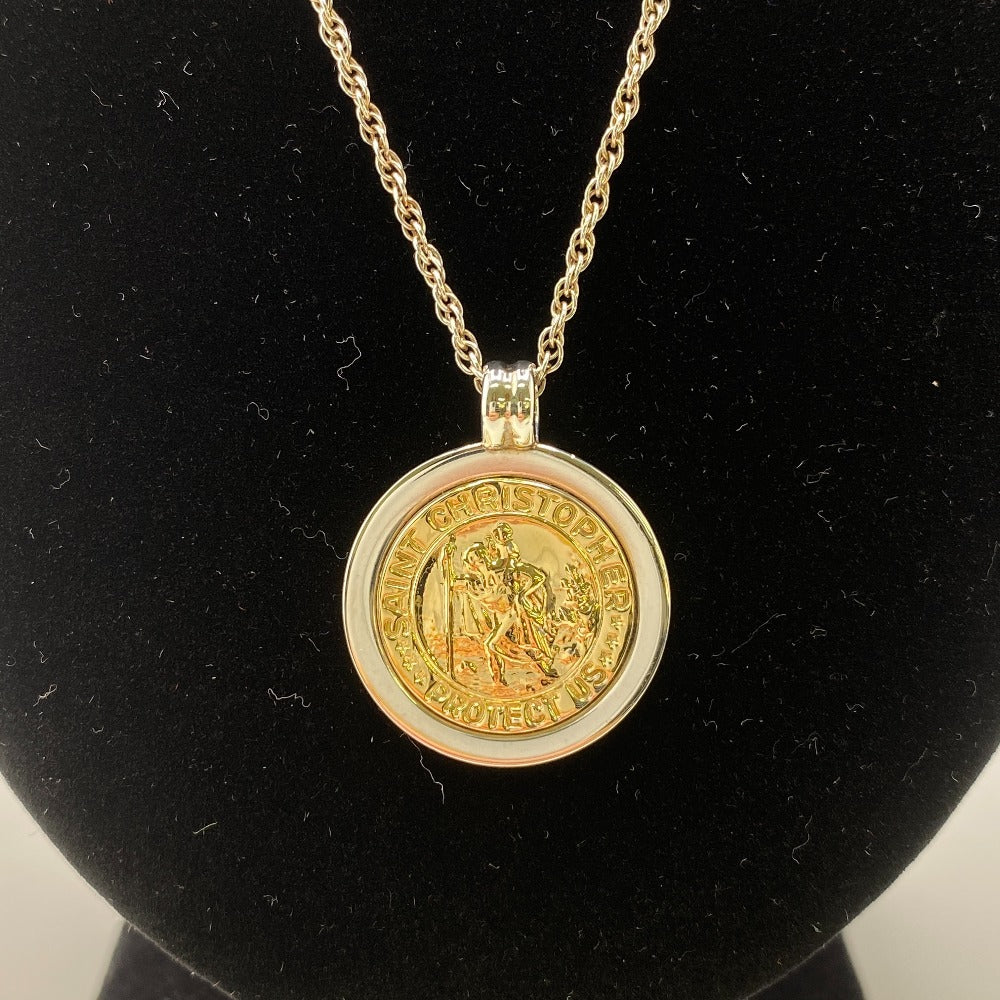 TIFFANY&Co. Necklace Silver925 Silver 925x750 St. Christopher unisex(Unisex) Used Authentic