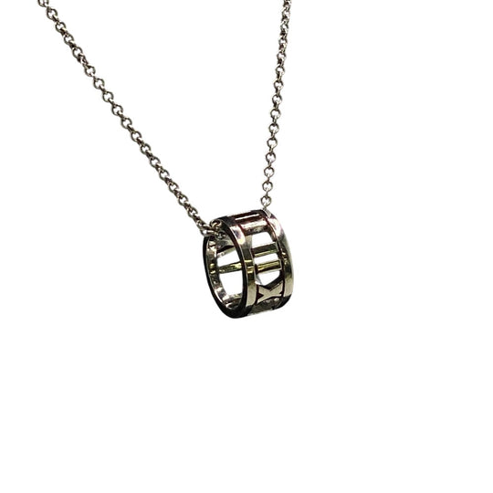TIFFANY&Co. Necklace Silver925 Silver 925 2.2g Atlas ring unisex(Unisex) Used Authentic
