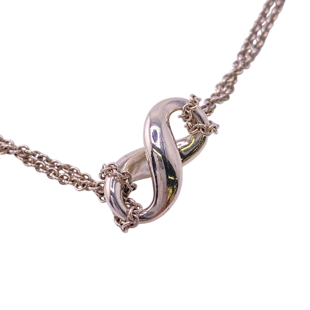 TIFFANY&Co. Necklace Silver925 Silver 925 7.5g Infinity unisex(Unisex) Used Authentic