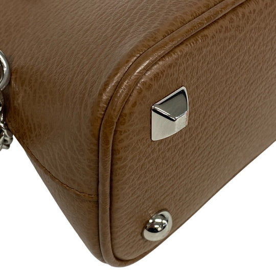 Maison Margiela Shoulder Bag leather Brown 5AC S56WG0082P4455 Women Used Authentic