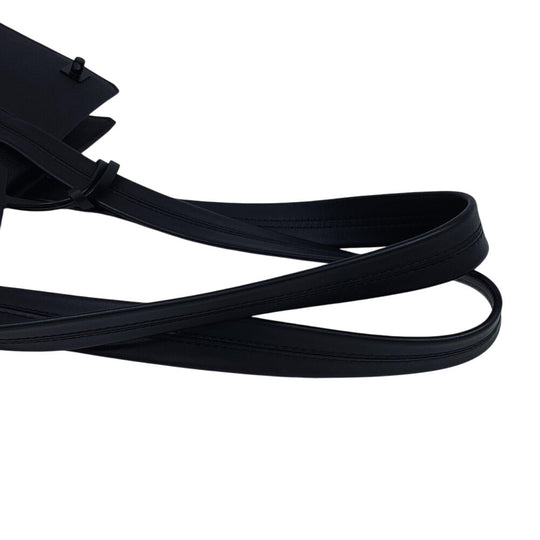 LOUIS VUITTON Tote Bag M57308 leather Noir LV logo aerogram take off tote mens Used Authentic