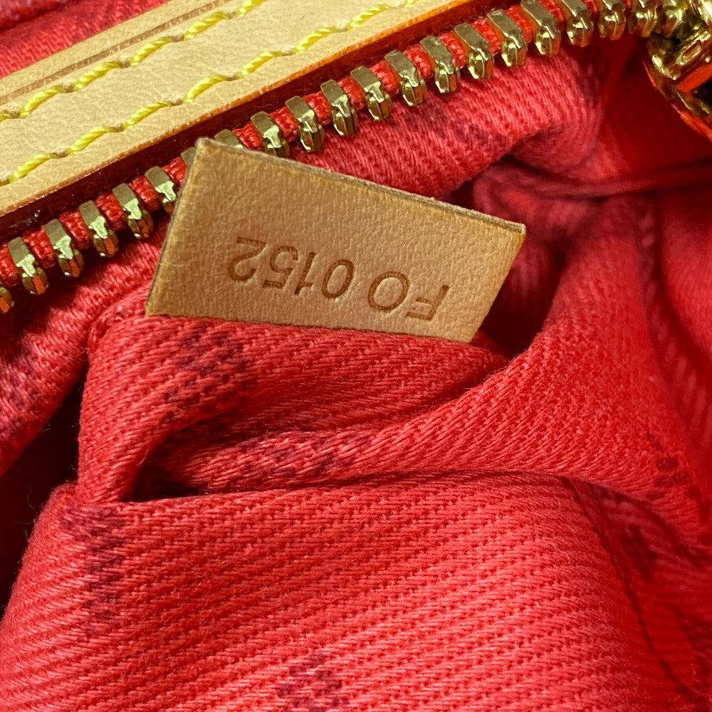 LOUIS VUITTON Tote Bag M94146 canvas pink logo Plat'n Soleil Hippo PM Women Used Authentic