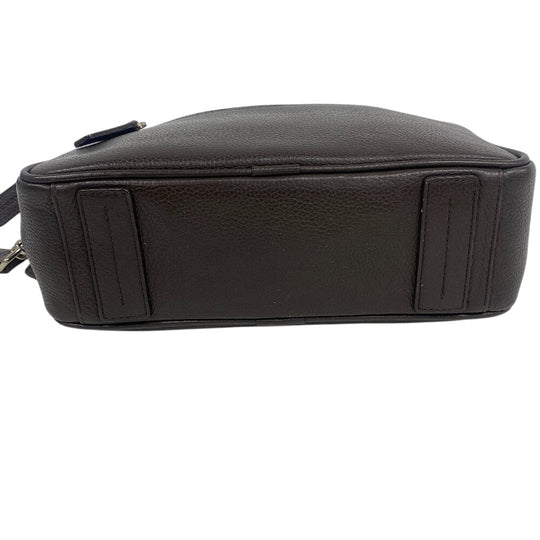 BURBERRY Clutch bag leather Brown Clutch bag mens Used Authentic