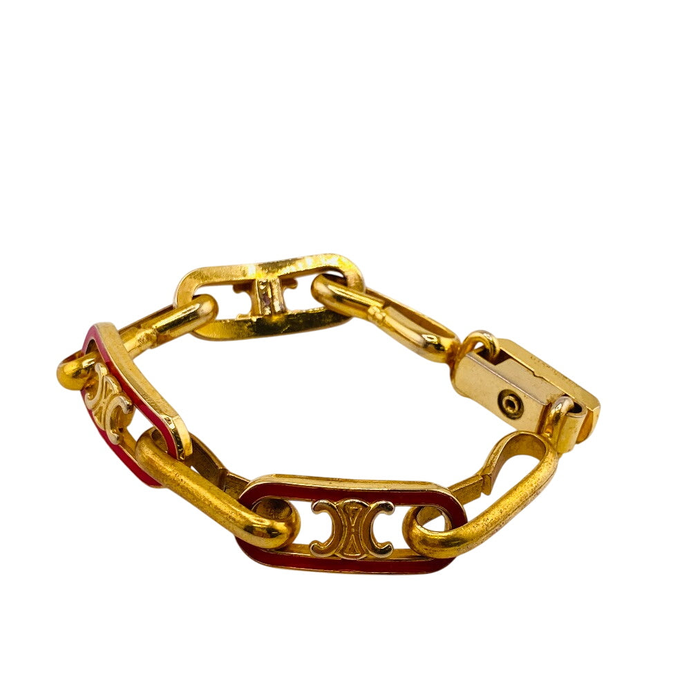 CELINE bracelet Gold Plated gold Triomphe