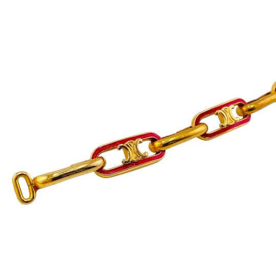 CELINE bracelet Gold Plated gold Triomphe