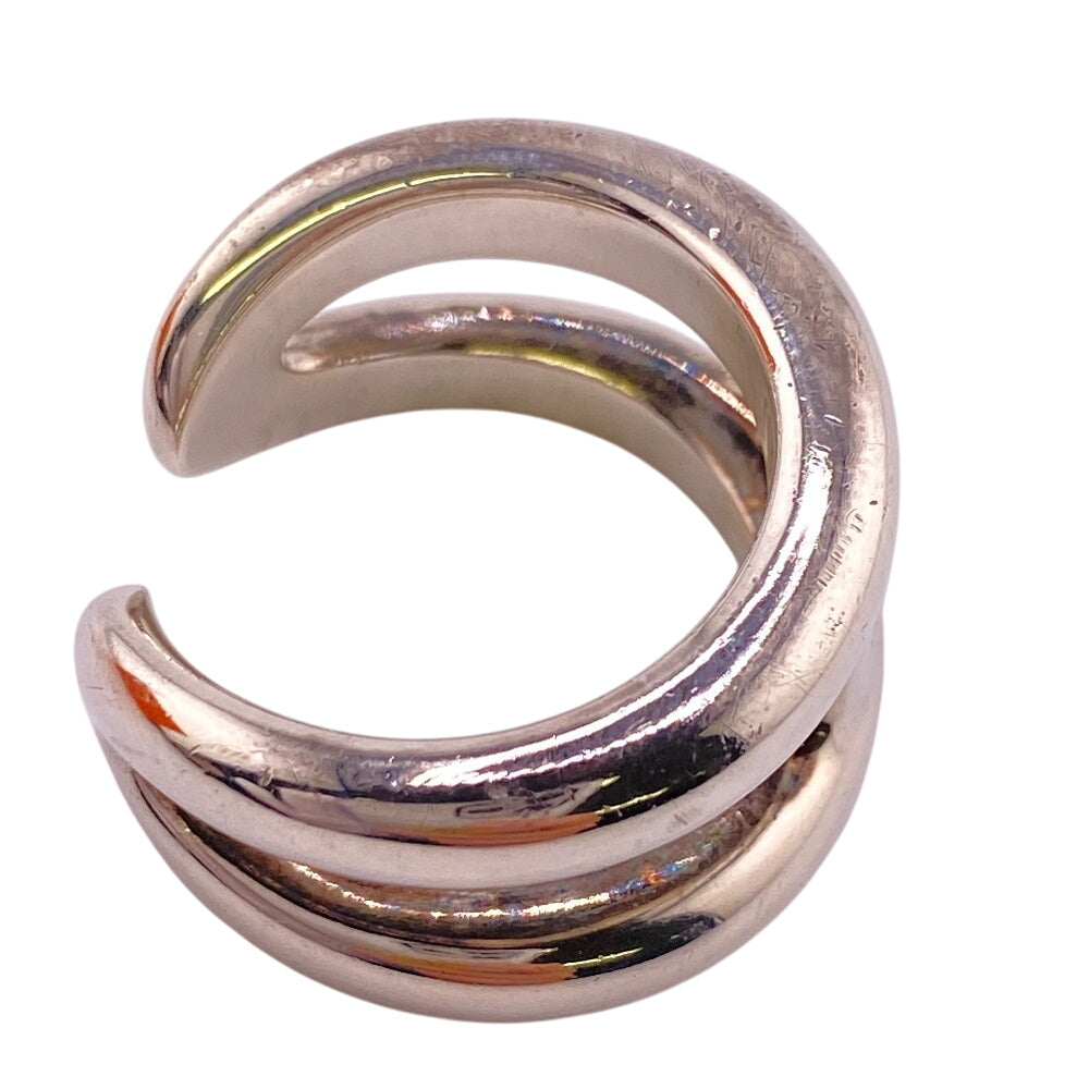 HERMES Ring Silver925 Silver Osmoz Women(Unisex) #51 Used Authentic