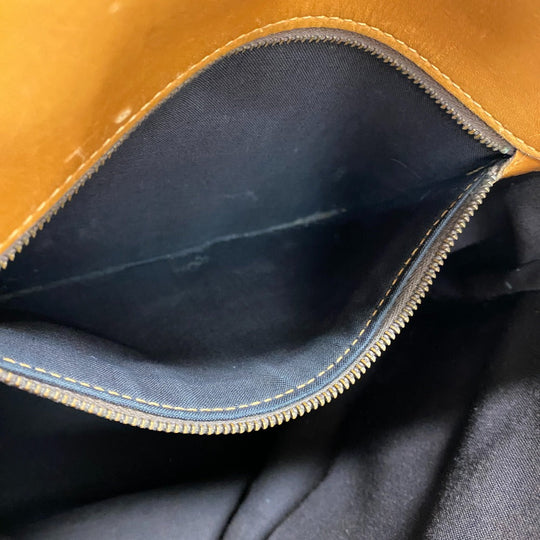 LOUIS VUITTON Tote Bag T42238 leather Brown Monogram Bucket USA Women Used Authentic