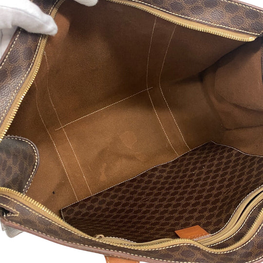 CELINE Tote Bag leather Brown Macadam Women(Unisex) Used Authentic