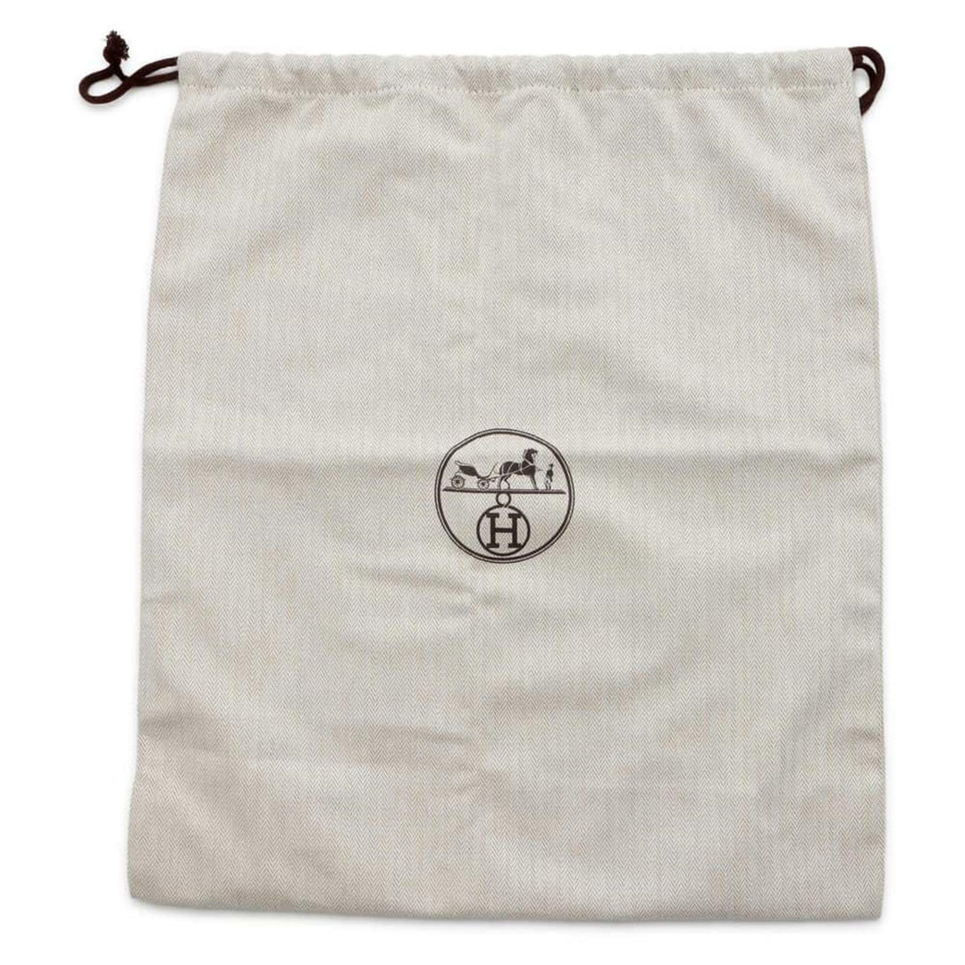 HERMES Saint-Honore Lift Embroidery Cashmere Black Beret Preloved