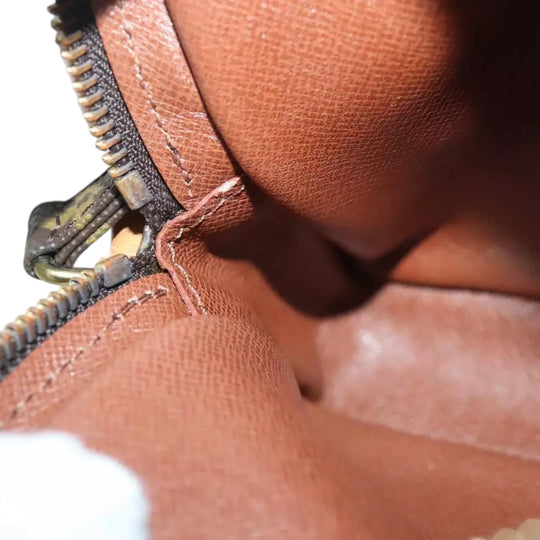 Louis Vuitton Vintage Monogram Mini Danube Shoulder Bag Brown Unisex