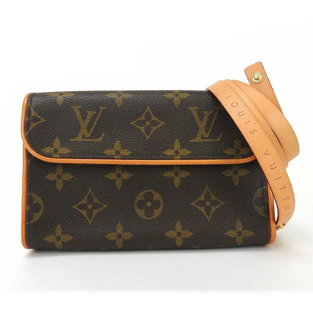 LOUIS VUITTON Waist bag M51855 Monogram Brown Pochette Florentine XS
