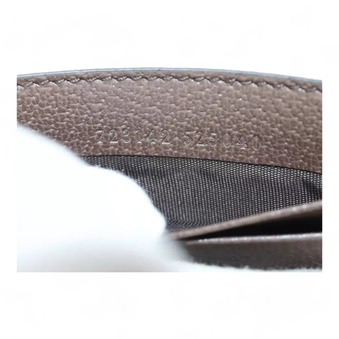 Gucci Palace Shoulder Bag Camouflage GG Canvas Web Sherry Line Unisex Green Brown Gold Hardware Crossbody Bag