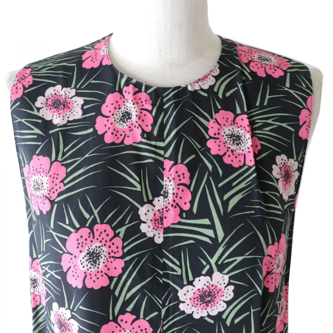 MARNI one piece Rayon Black x multicolor 38