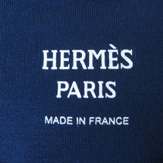 HERMES one piece cotton blue 34