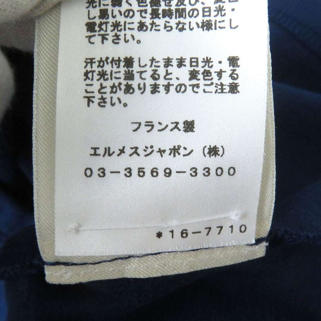 HERMES one piece cotton blue 34