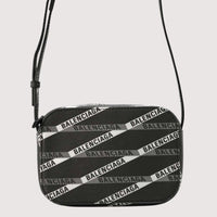 Balenciaga Everyday Camera Bag Leather Black Gray Preloved