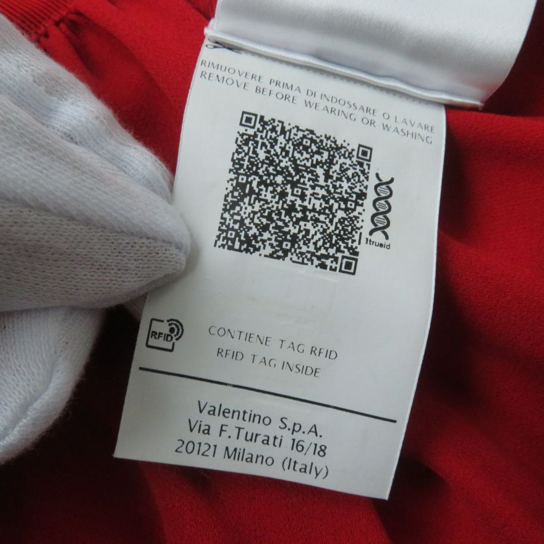 VALENTINO one piece silk Red 42