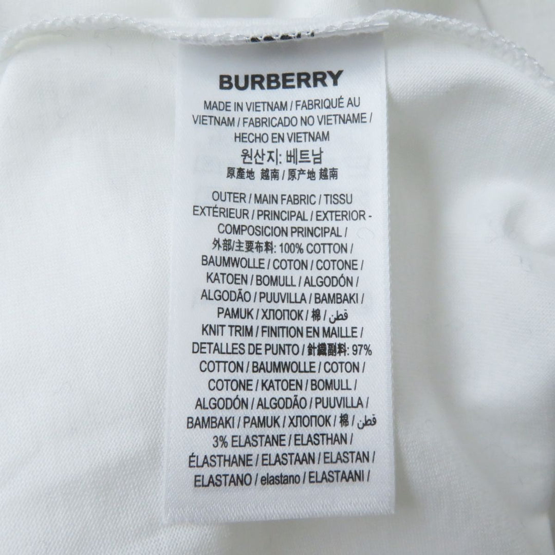 BURBERRY LONDON tops cotton white XS
