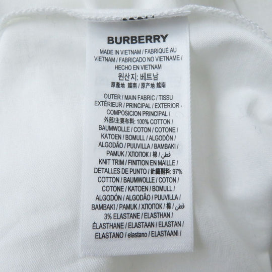 BURBERRY LONDON tops cotton white XS