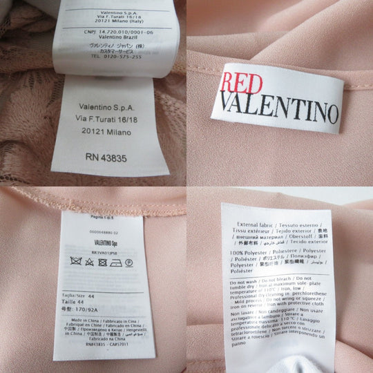 VALENTINO one piece Nylon pink beige 44