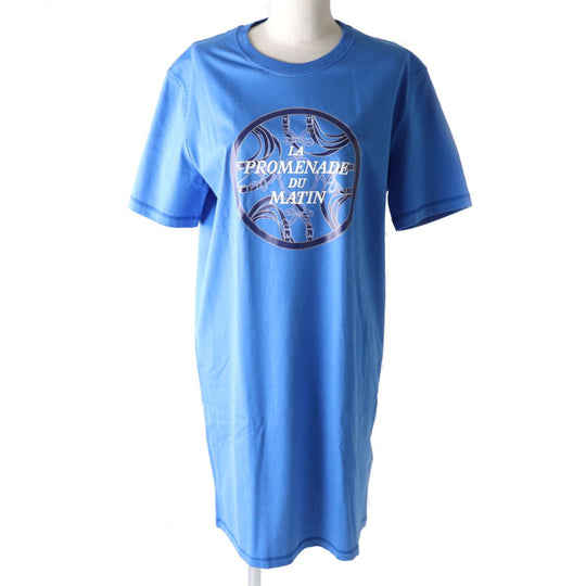 HERMES one piece cotton blue 36