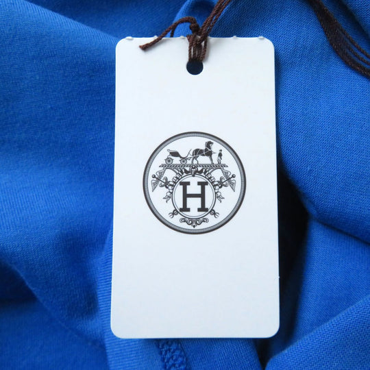 HERMES one piece cotton blue 36