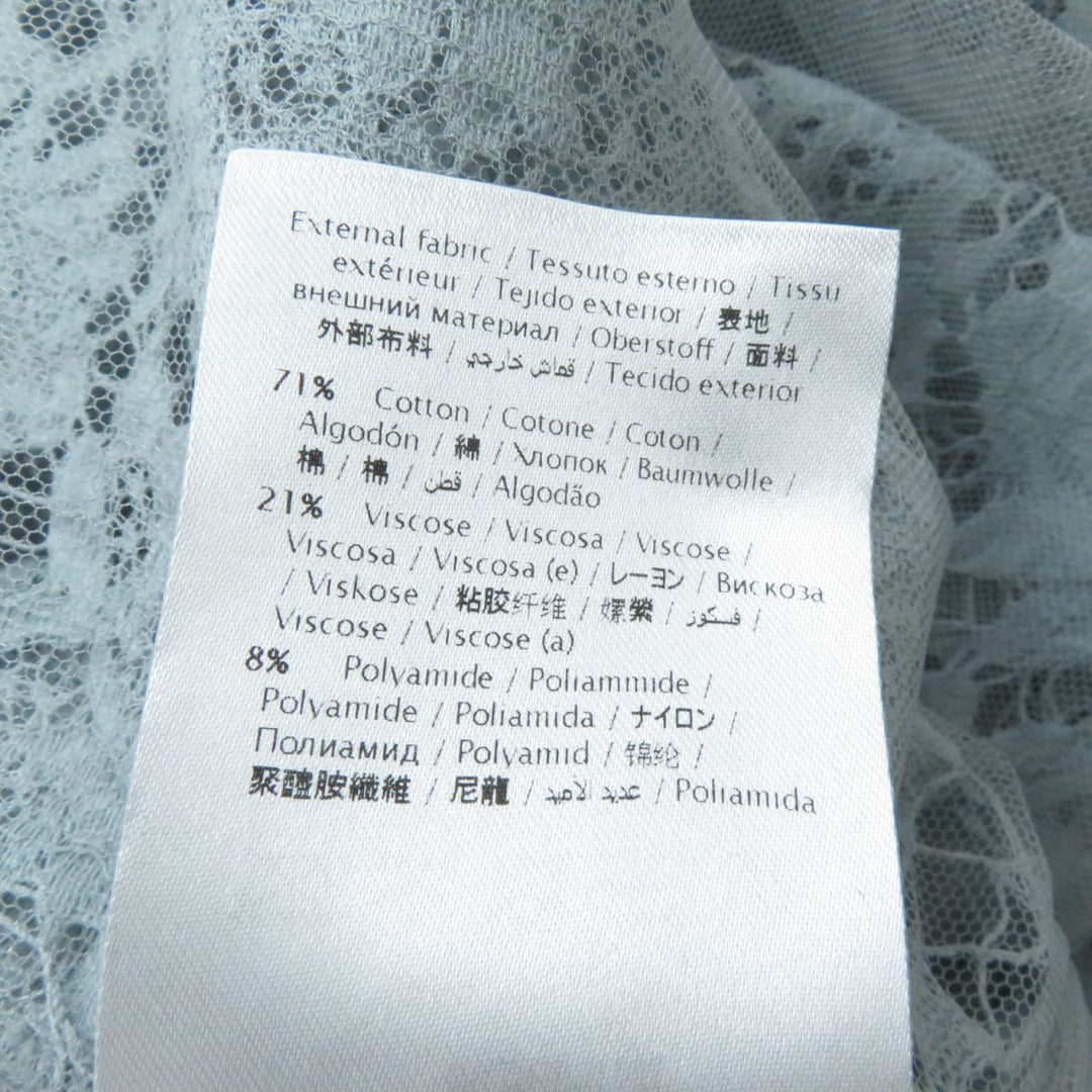 VALENTINO one piece cotton Ice blue 40