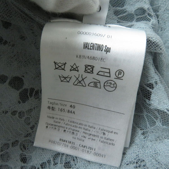 VALENTINO one piece cotton Ice blue 40