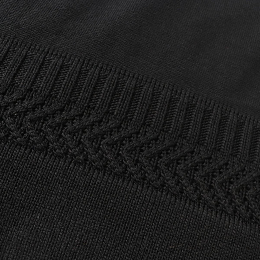 HERMES one piece cotton black 36