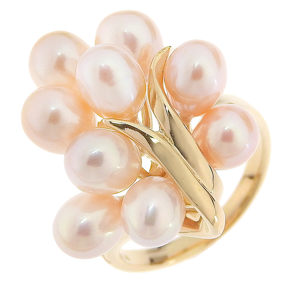 TASAKI Ring K18 Yellow Gold, Pearl gold Pearl Women Used Authentic