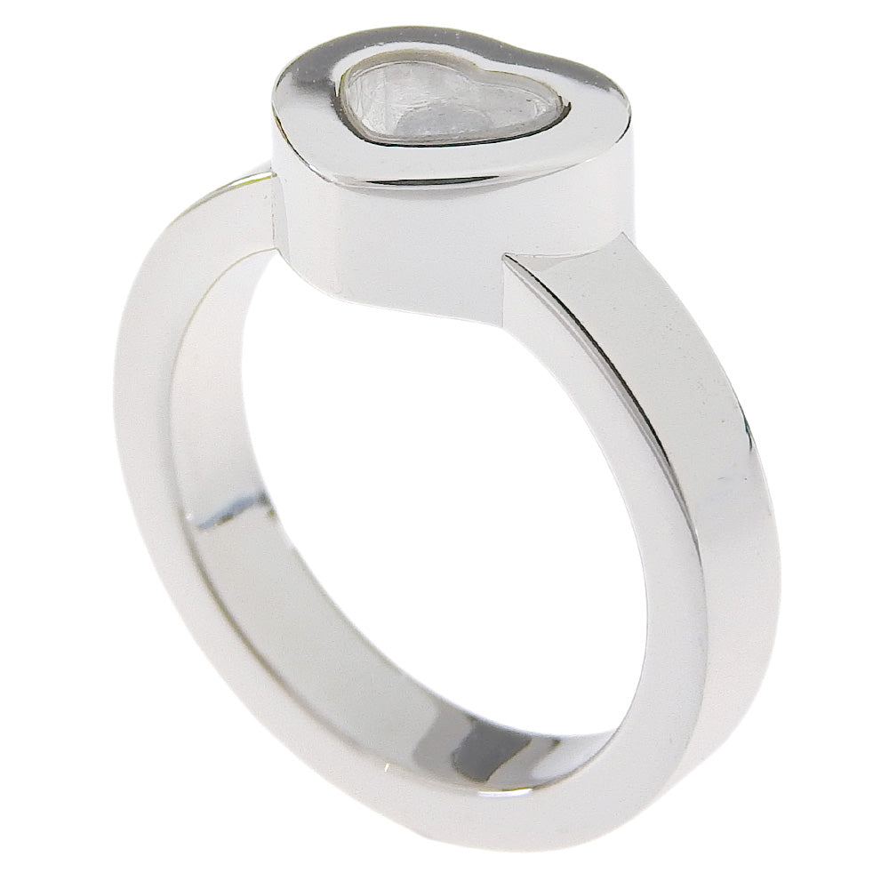 Chopard Ring 82/4354/20 K18 White Gold, Diamond Silver Happy Diamond Women Used Authentic